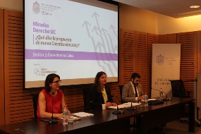 Profesores Cecilia Rosales y Gonzalo Candia reflexionaron sobre el catálogo de derechos sociales en la propuesta de nueva constitución